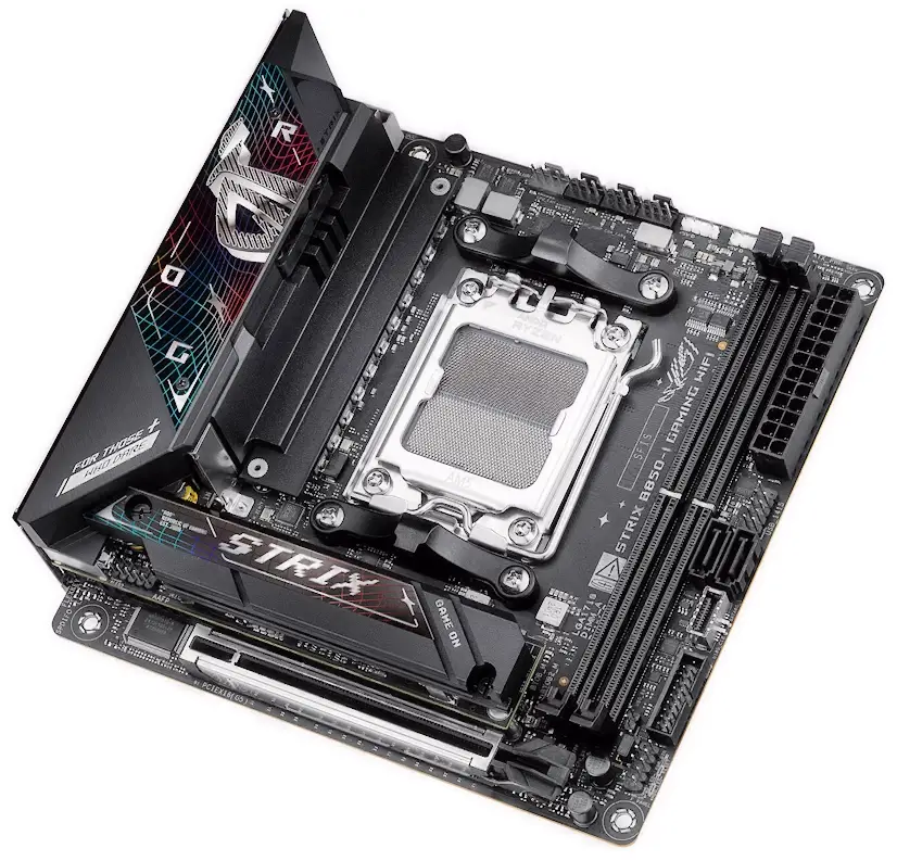 Montaje ASUS ROG STRIX B850-I GAMING WIFI La Cabrera Informático La Cabrera - Montaje ASUS ROG STRIX B850-I GAMING WIFI La Cabrera