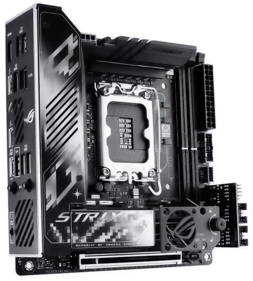 Montaje ASUS ROG STRIX Z890-I GAMING WIFI La Cabrera Informático La Cabrera - Montaje ASUS ROG STRIX Z890-I GAMING WIFI La Cabrera