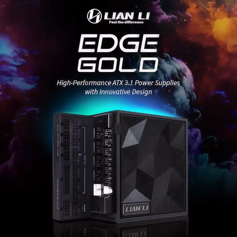 Montaje Fuente Alimentación LIAN LI EDGE GOLD 1200W ATX 3.1 Gaming PC La Cabrera Montaje Fuente Alimentación LIAN LI EDGE GOLD 1200W ATX 3.1 Gaming PC La Cabrera