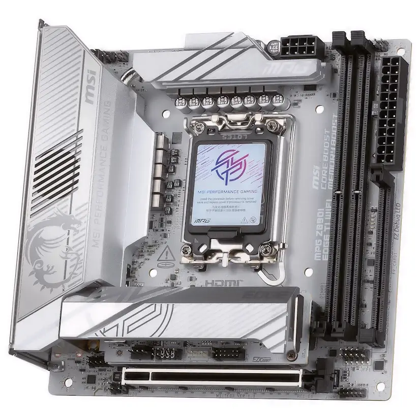 Montaje Placa Base MSI MPG Z890I EDGE TI WIFI Gaming PC La Cabrera Montaje Placa Base MSI MPG Z890I EDGE TI WIFI Gaming PC La Cabrera